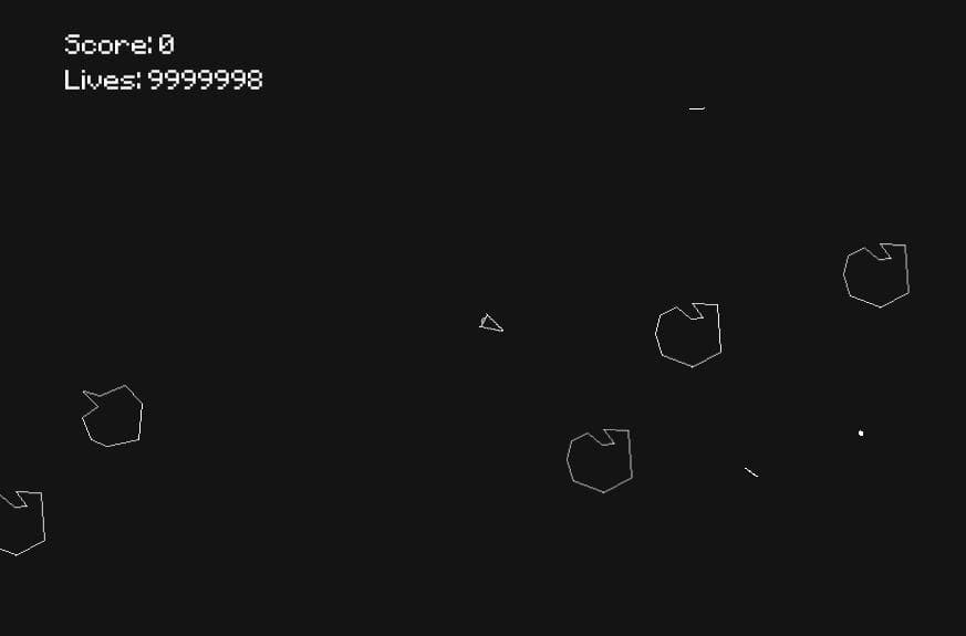 Not Asteroids (Starbraedon) screenshot 2