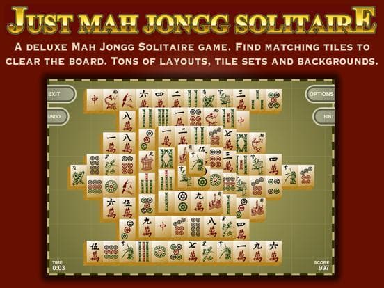Mah Jongg Tiles Solitaire screenshot 2