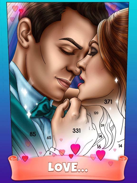 Color By Number Secrets & Love screenshot 4