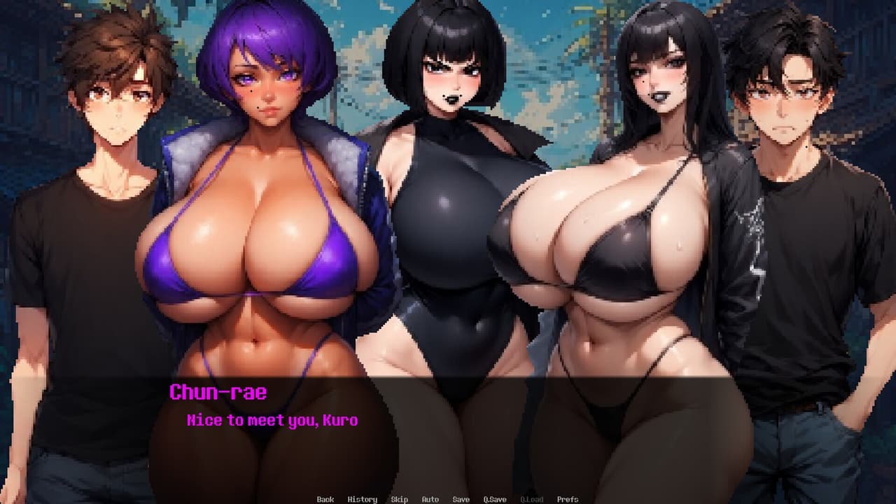 Dominated by Yandere Goth Girlfriend 3: On the Beach