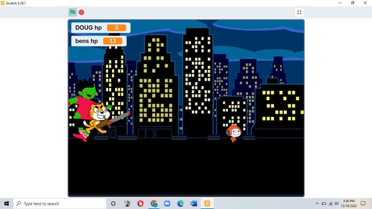 cat vs zombie 2!