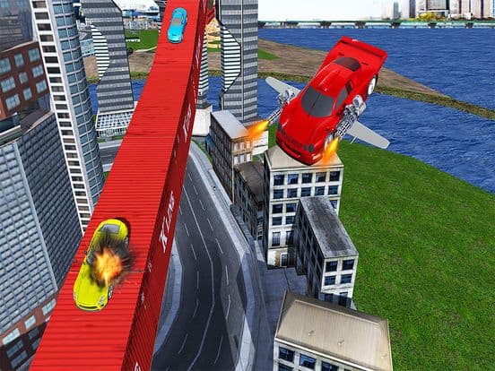 Flying car driving flight sim screenshot 3