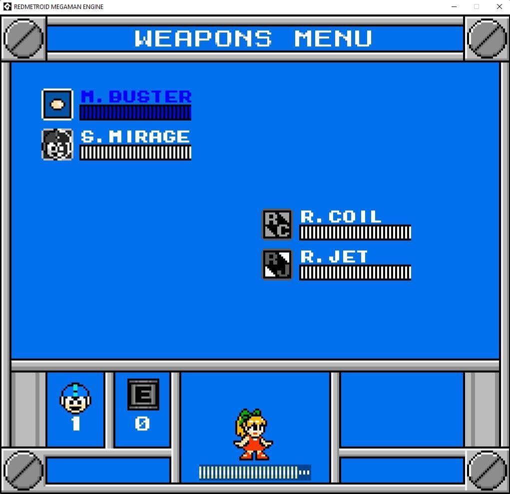 Redmetroid Megaman Engine screenshot 3