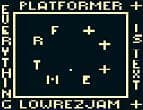 LowRezTextPlatformer