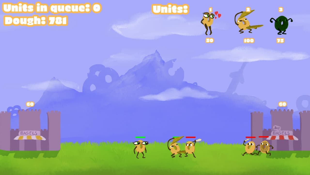 Bagels of War screenshot 4