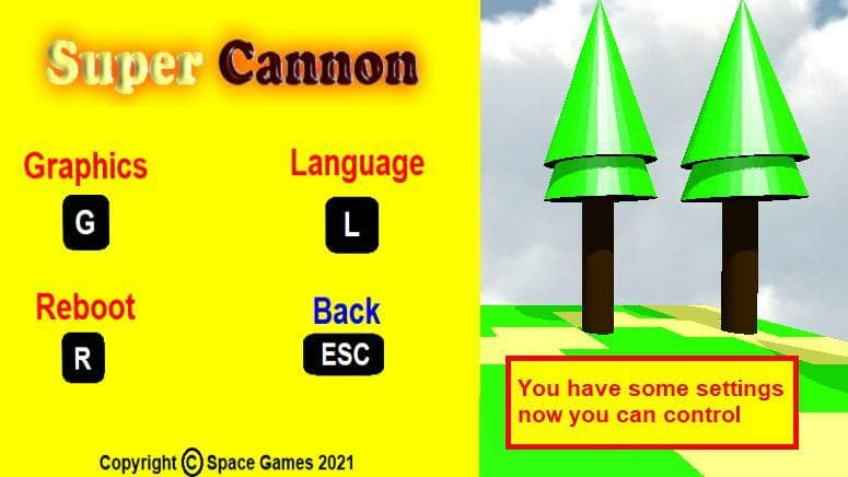 Super Cannon (SpaceGames)
