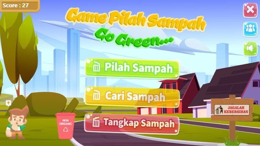 Game Pilah, Cari & Tangkap Sampah screenshot 3