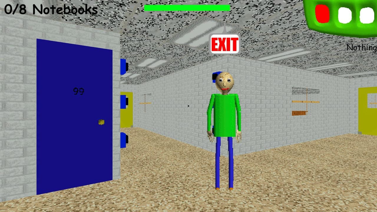 Baldi new schoolhouse 2 (Baldis basic custom map) screenshot 2