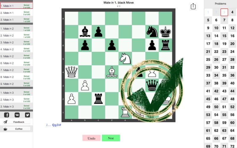 Chess? OK! - 3000 unique chess problems