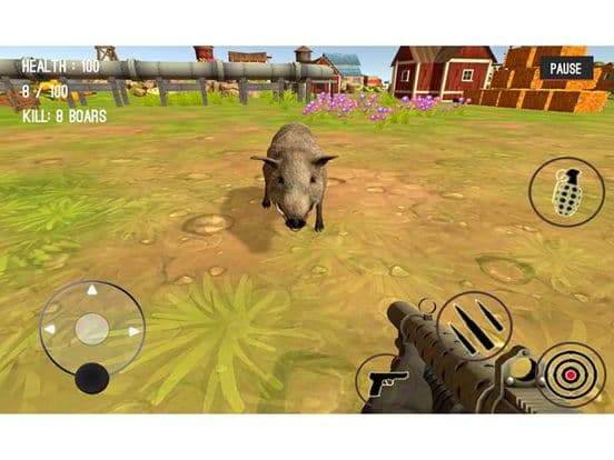 Wild Zoo Animals Hunting City screenshot 6