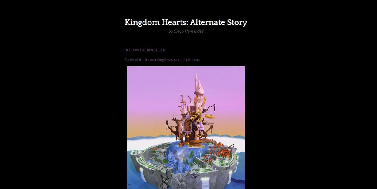 Kingdom Hearts: Alternate Story