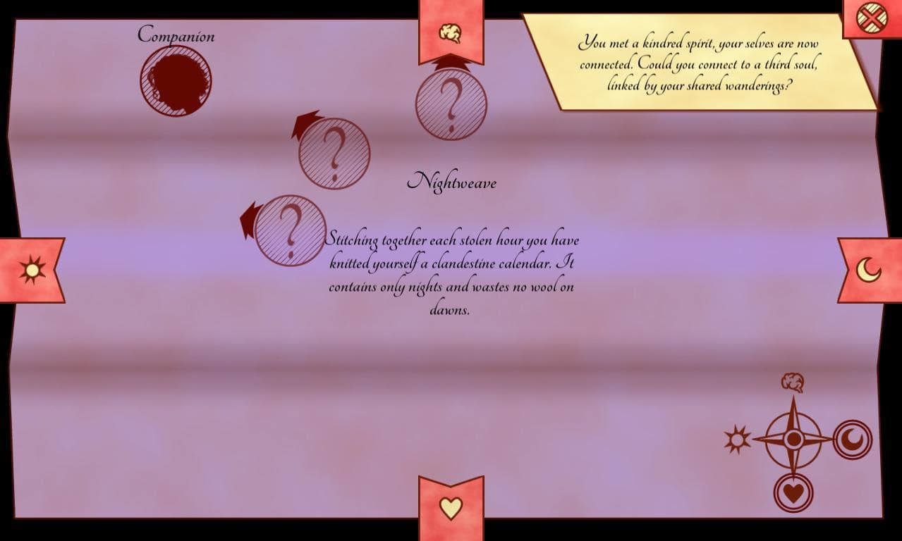 Nightwards, Heartwards screenshot 2