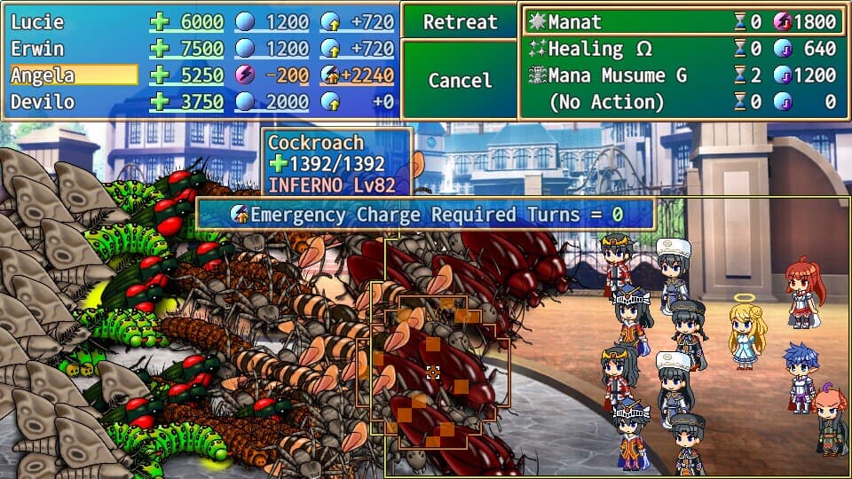Underground Defense Force -Sword and Sorcery and Swarm of Insects screenshot 2