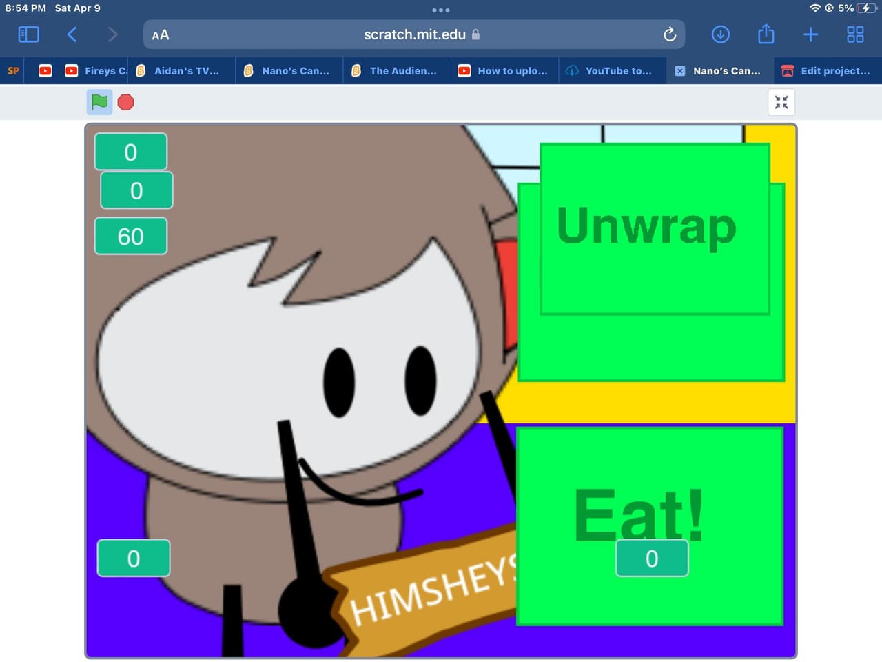 Nanos Candy Bar Adventure and Mr.NanoS screenshot 5