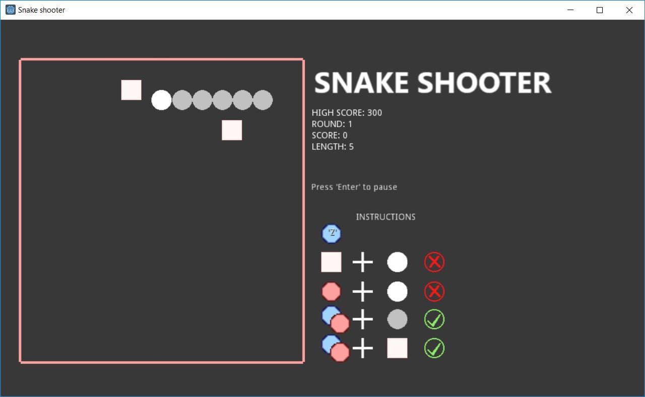 Snake Shooter screenshot 2