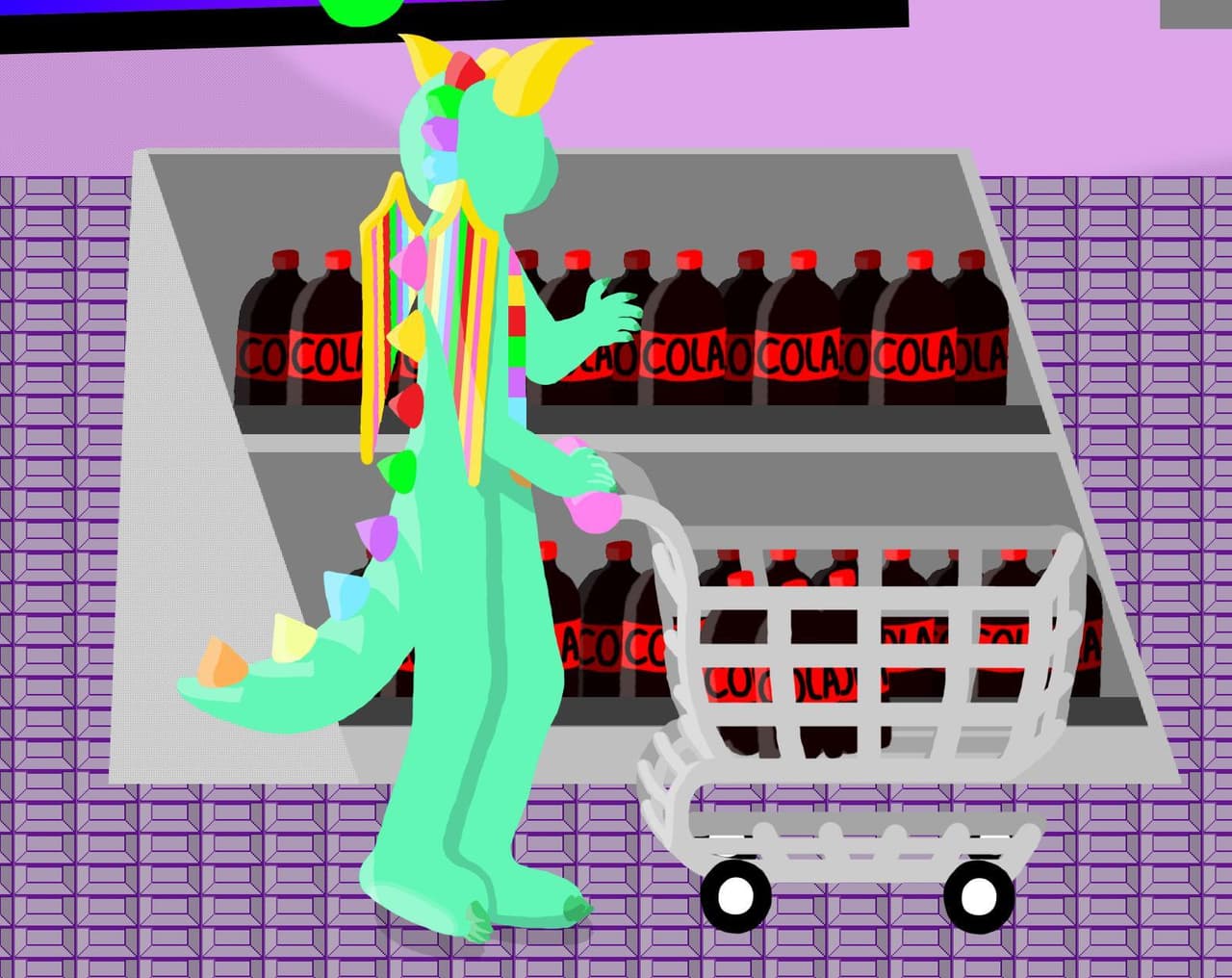 Camer the Dragons Supermarket Cola Dash