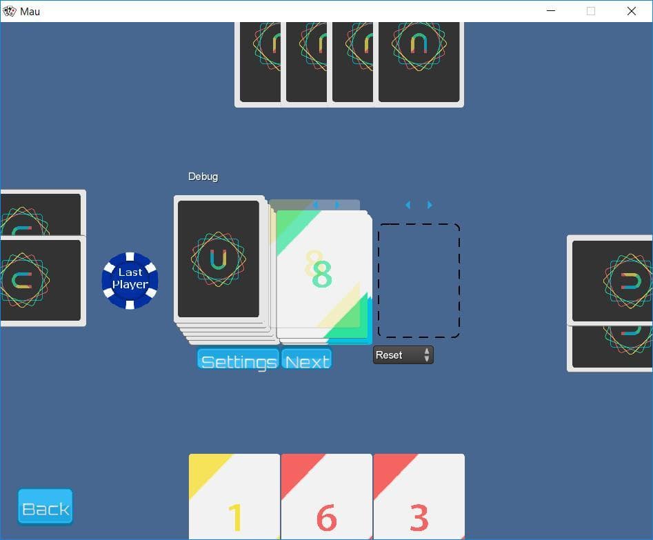 Mau Card Game