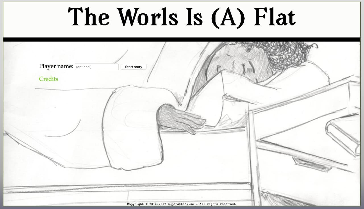 The World is (A) flat [Ludum Dare 38]