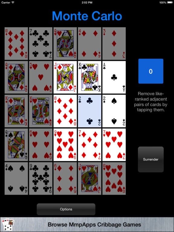Monte Carlo Classic Solitaire screenshot 3