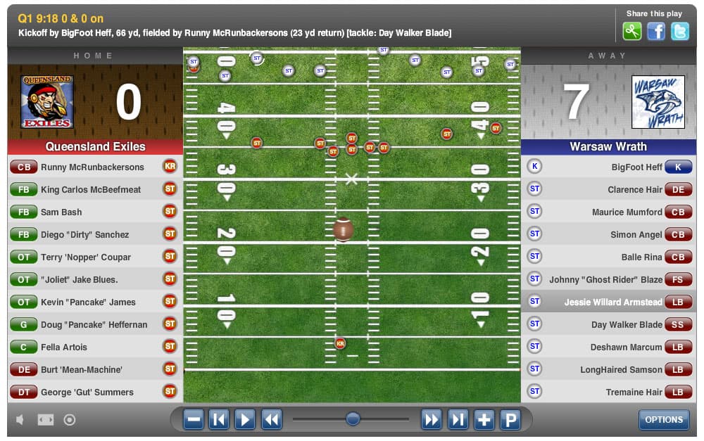 Goal Line Blitz screenshot 3