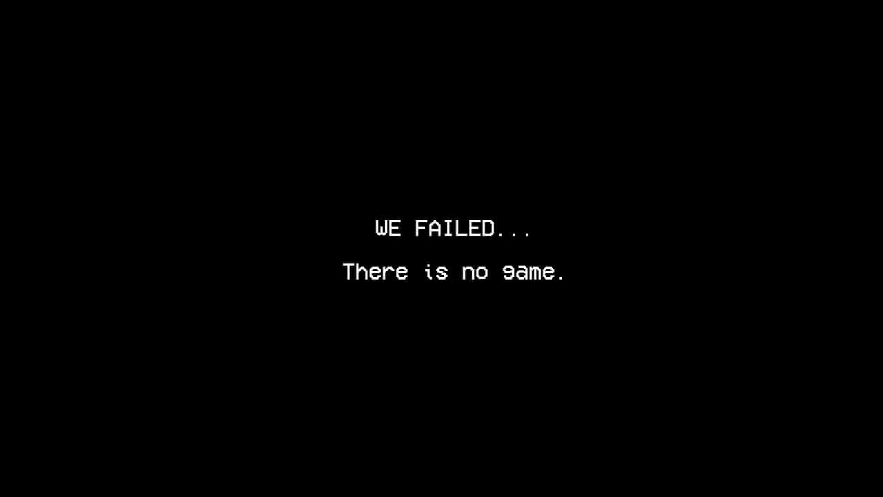 We Failed