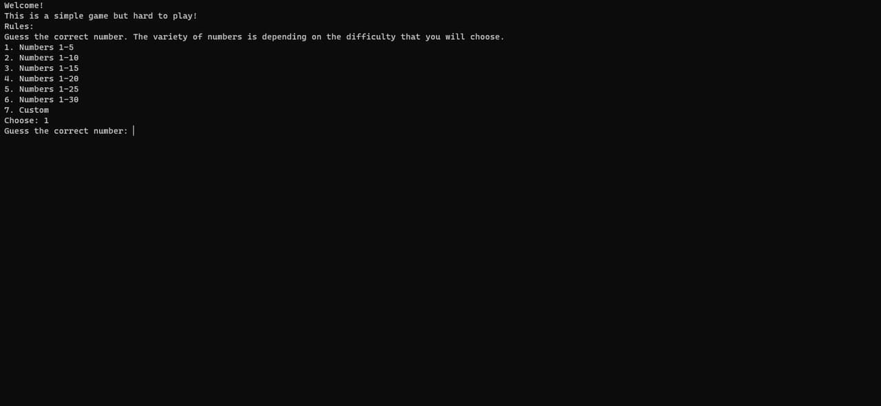 Guess the number! (Kano_Jigoro) screenshot 4