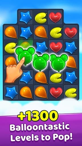 Balloon Paradise - Free Match 3 Puzzle Game screenshot 2