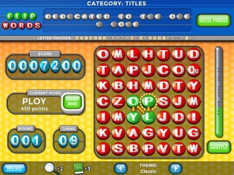 Flip Words HD screenshot 2