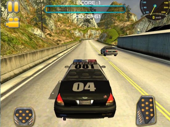 Traffic Police Car Driving & 3D Racing