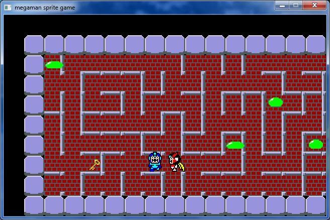 Megaman Sprite Game screenshot 5