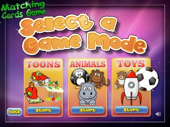 Matching Cards Game For Kids Free screenshot 3