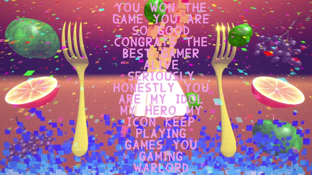 VERY COOL AWESOME FRUIT JELLO FORK GAME THING