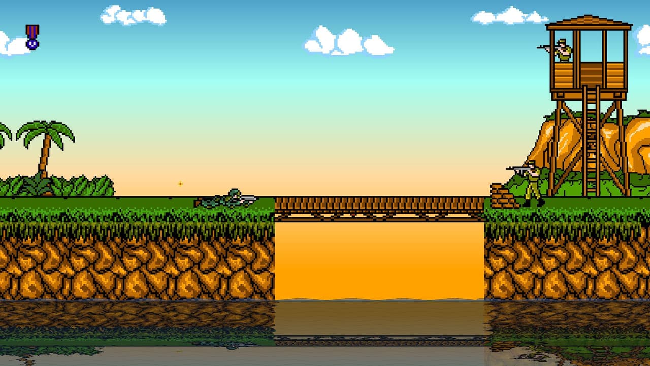 2D NES Style Shooter like Contra screenshot 6