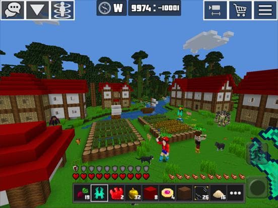 PlanetCraft: Block Craft Games screenshot 2