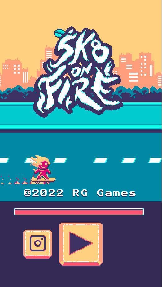 Sk8 on Fire screenshot 2