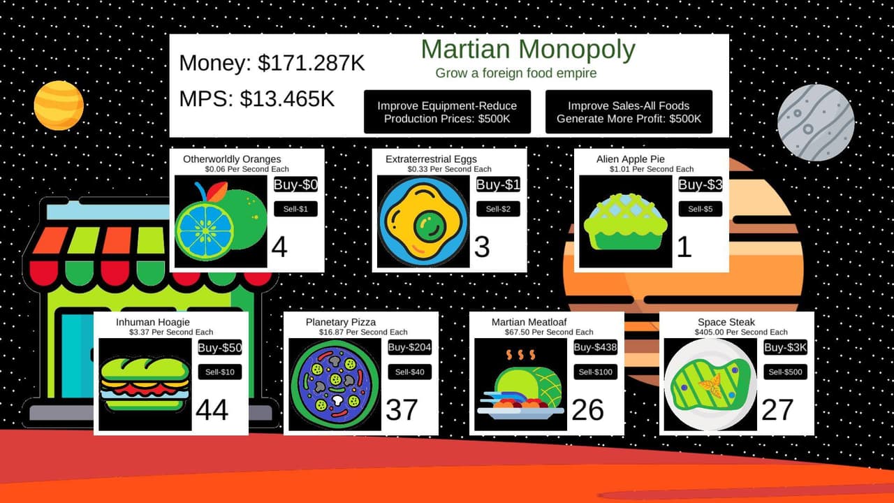 Martian Monopoly screenshot 5