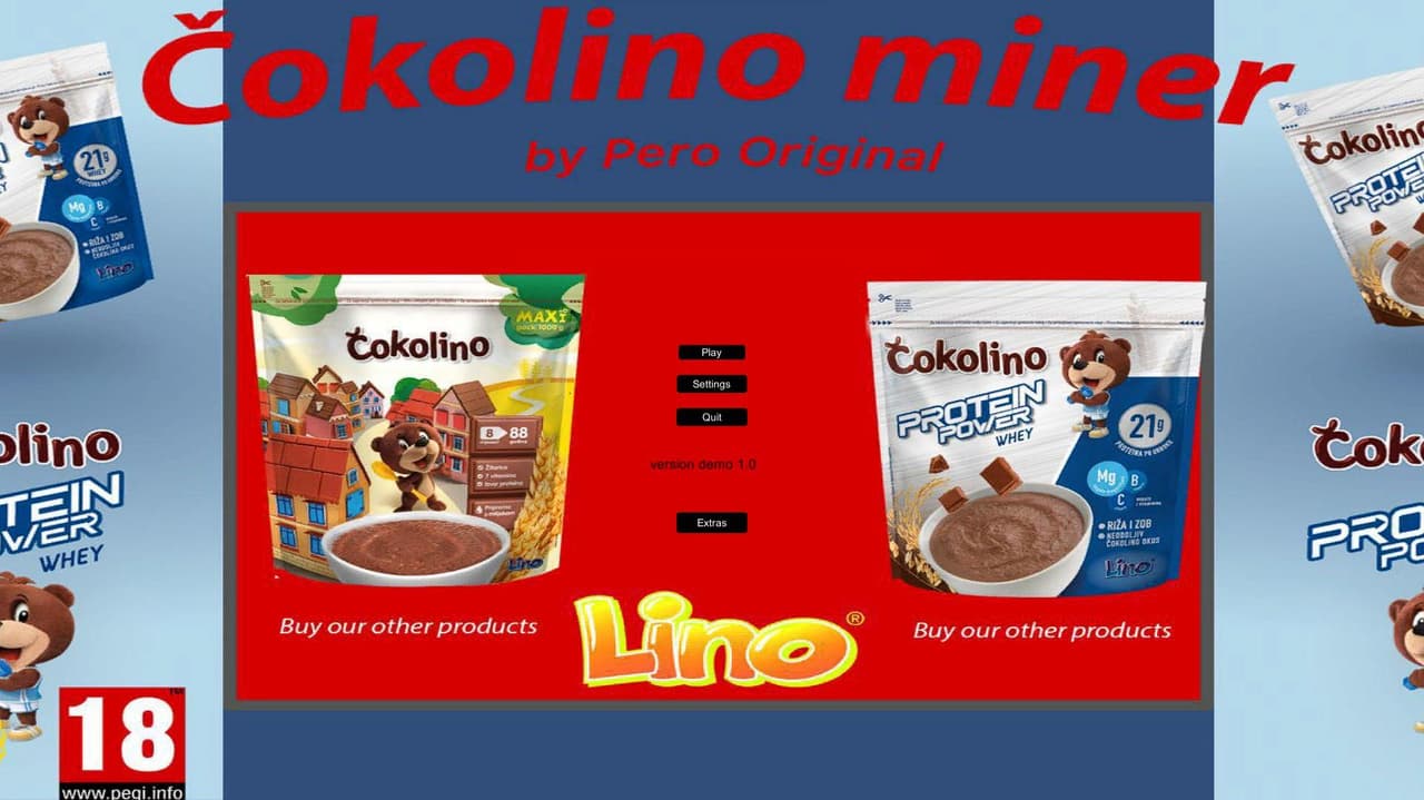 Čokolino miner demo 1.0 screenshot 2
