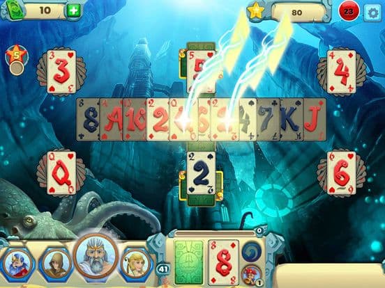 Solitaire Atlantis screenshot 3
