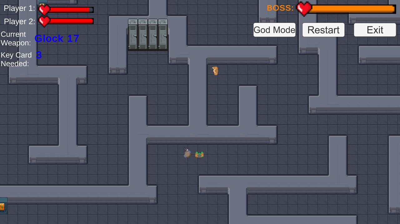 Topdown Zombie Maze screenshot 4