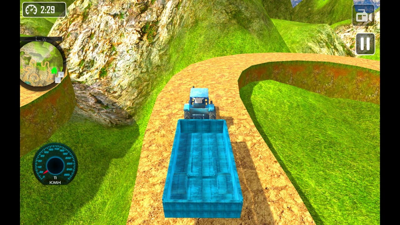 Tractor Cargo Driving Simulator (itch)