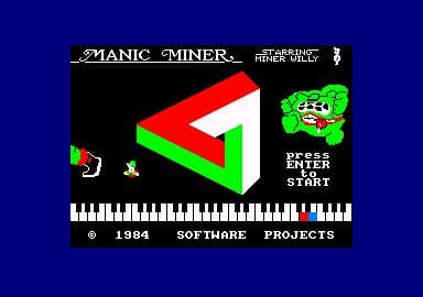 Manic Miner (1983) screenshot 3