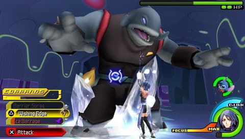 Kingdom Hearts Birth by Sleep screenshot 2