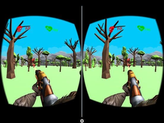 Dinosaur Battle Virtual Reality - Jurassic VR Game