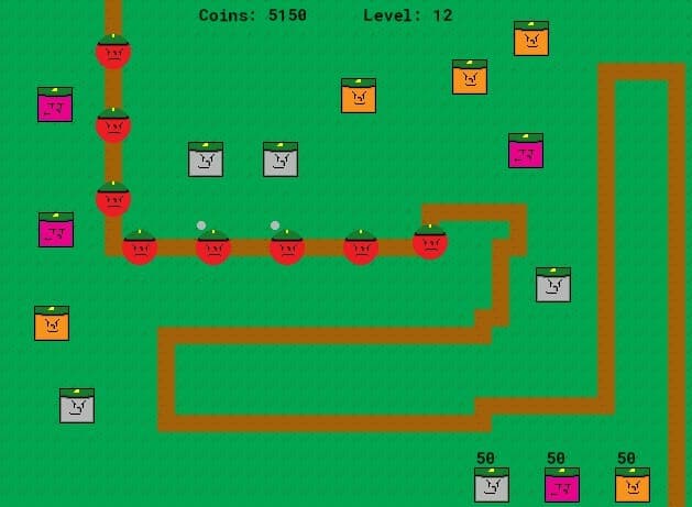 The war of squares and circles!