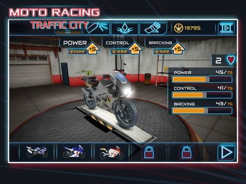 Moto Racing: Traffic City FREE screenshot 3