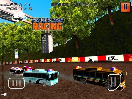 Police Bus Racing screenshot 2