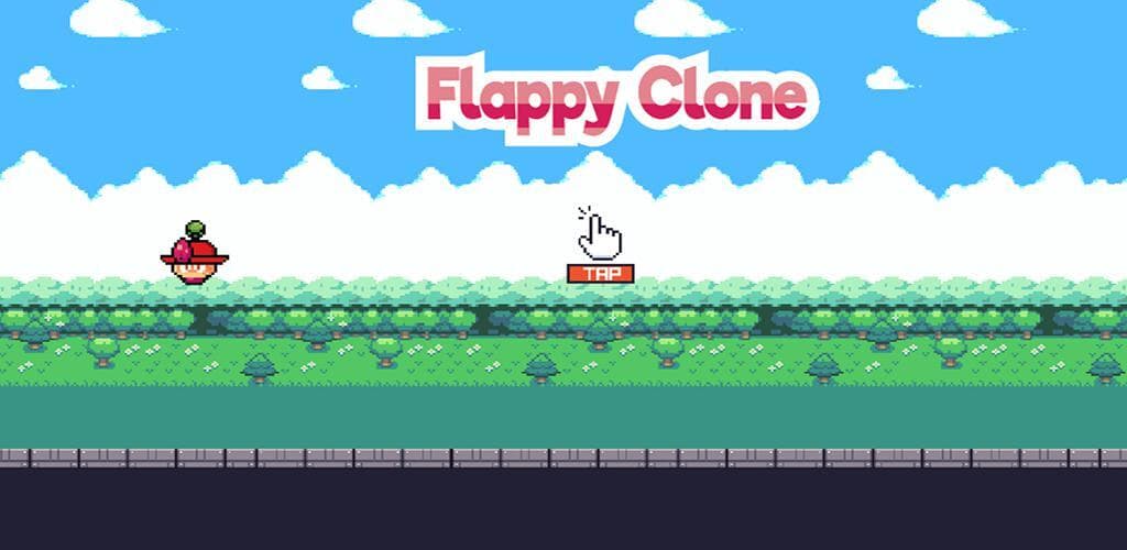 Flappy Clone (UPost Games) screenshot 2