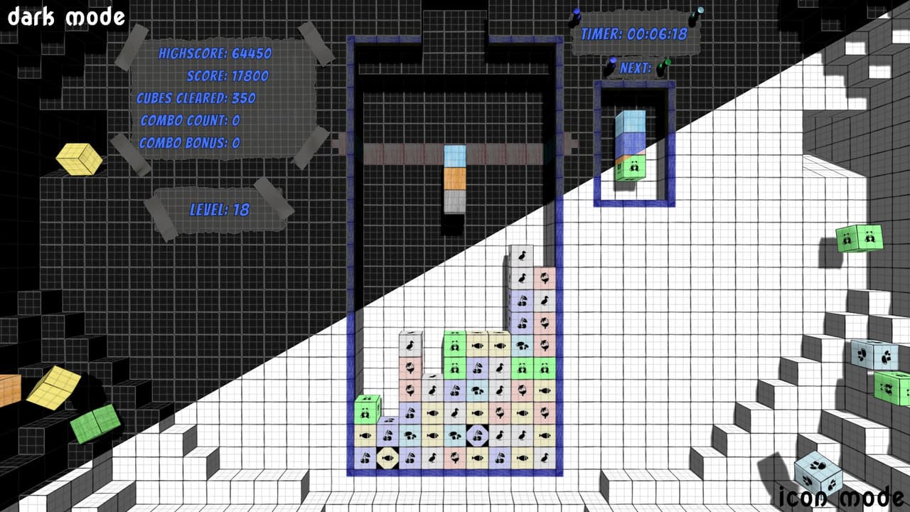 Papertris screenshot 2
