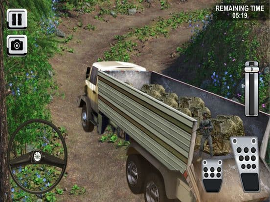 Army Cargo Truck Parking screenshot 2