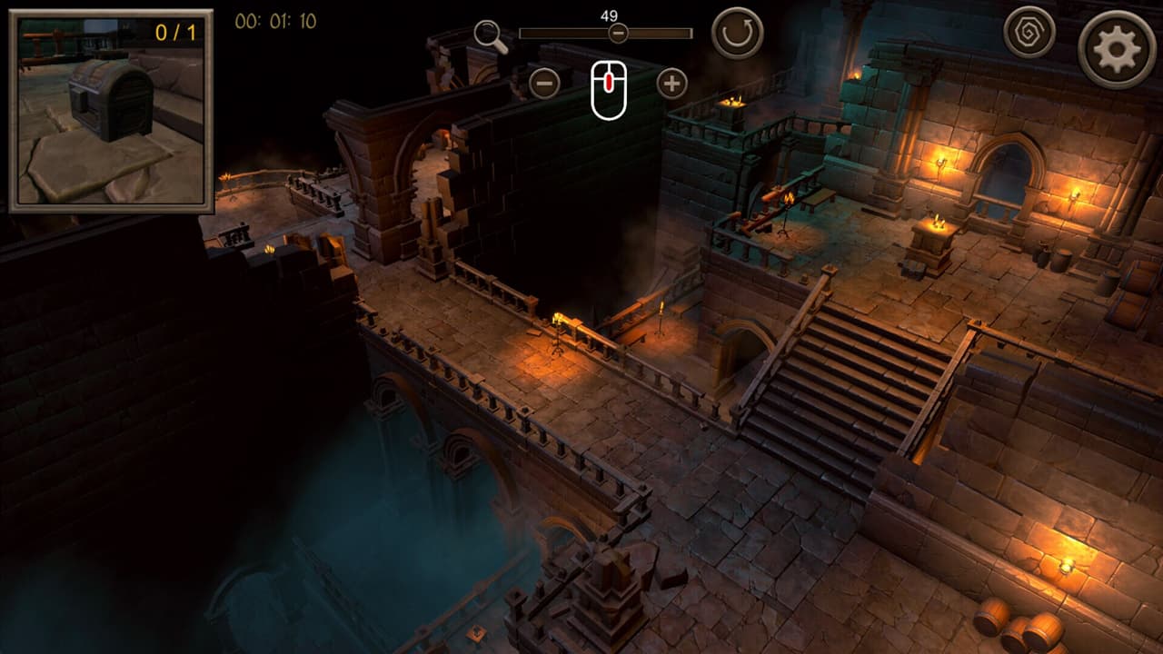 Hidden Dungeon Top-Down 3D screenshot 5